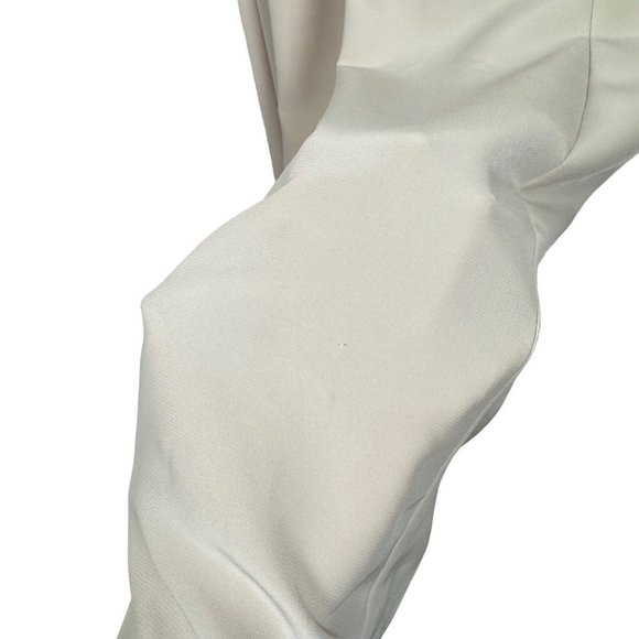 Size 8 CECILY Brown Champagne Beige Beaded Dress - Picture 10 of 15